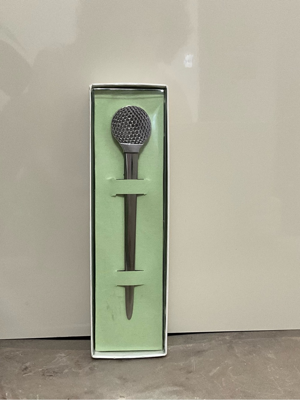 Whipped Cream Pewter Golf Ball Letter Opener